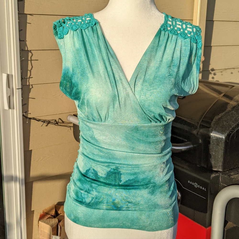 Tie dye blouse